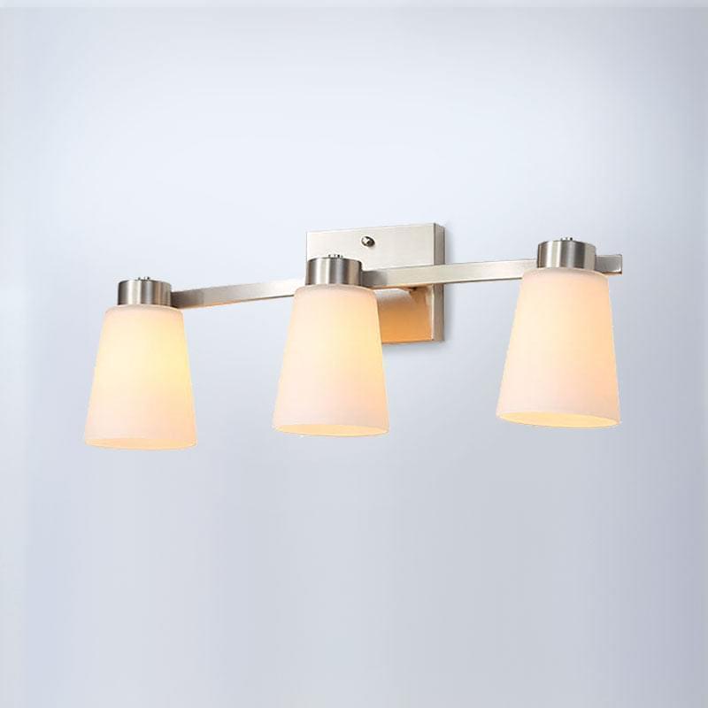 Frosted Glass Vanity Light For Bathroom | Lumimuse