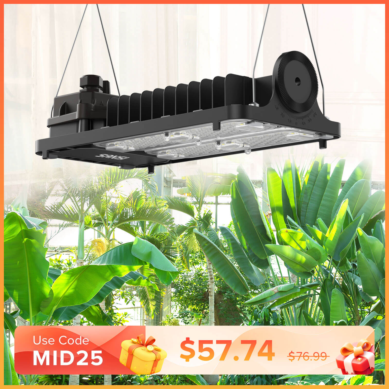 Dimmable 100W LED Grow Light | Lumimuse