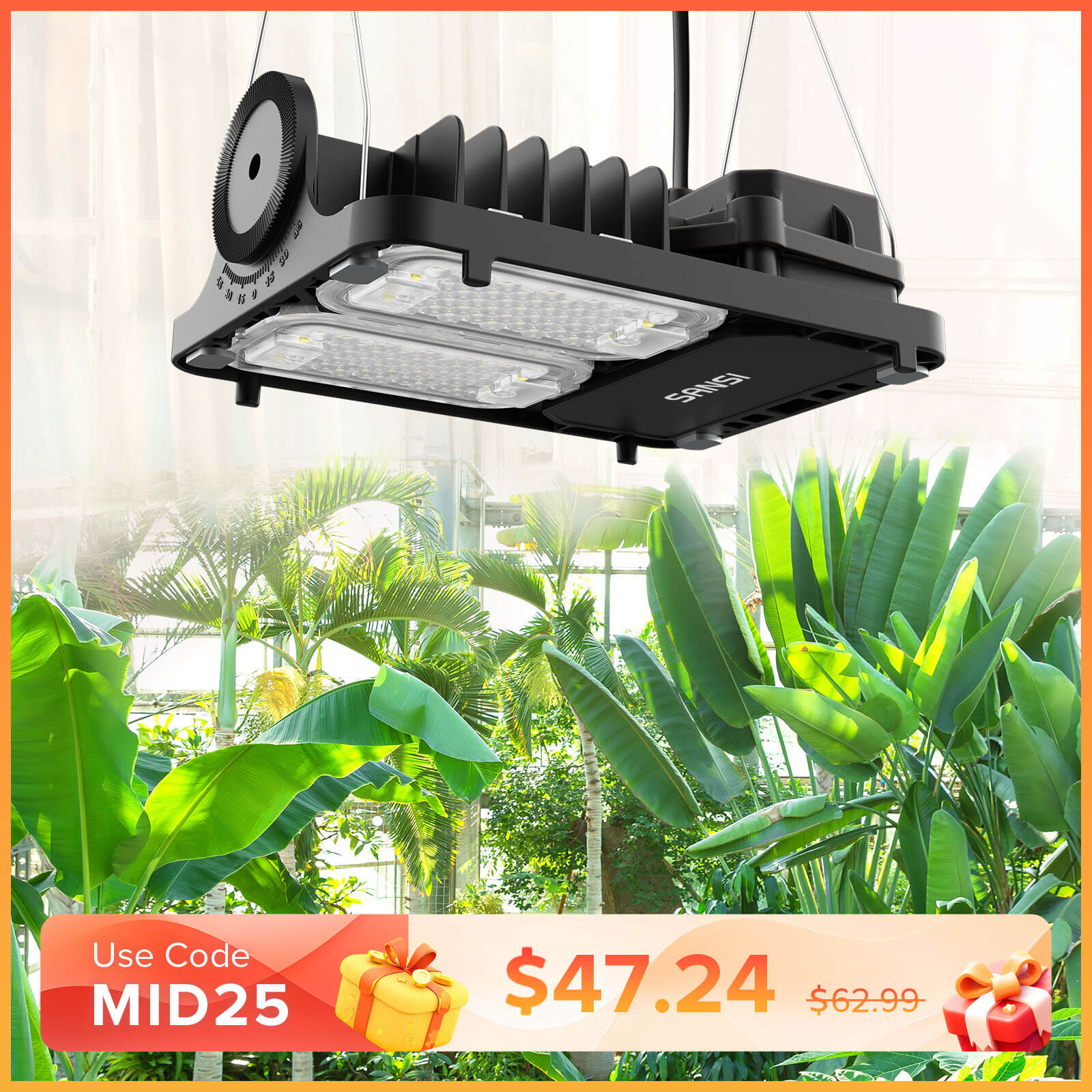 Upgraded Dimmable 70W LED Grow Light | Lumimuse