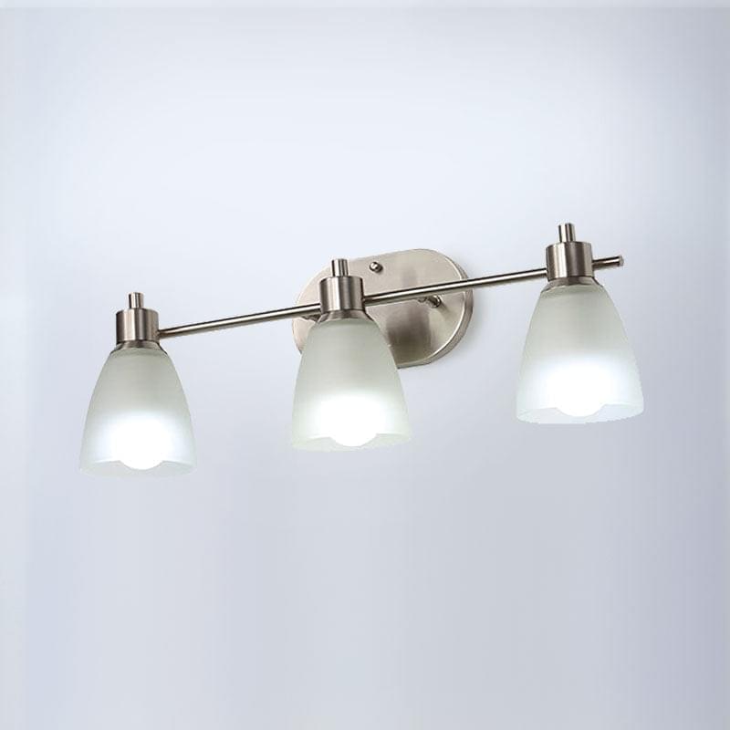 3-Light Frosted Glass Vanity Light | Lumimuse