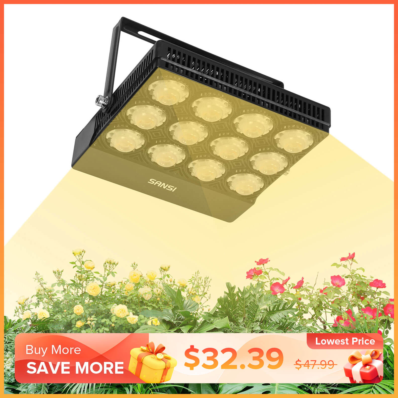 45W LED Grow Light | Lumimuse