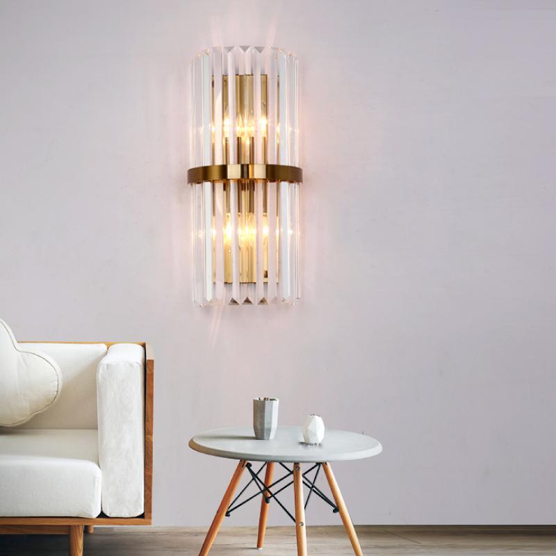 Crystal Wall Sconce Lighting Fixture | LumiMuse