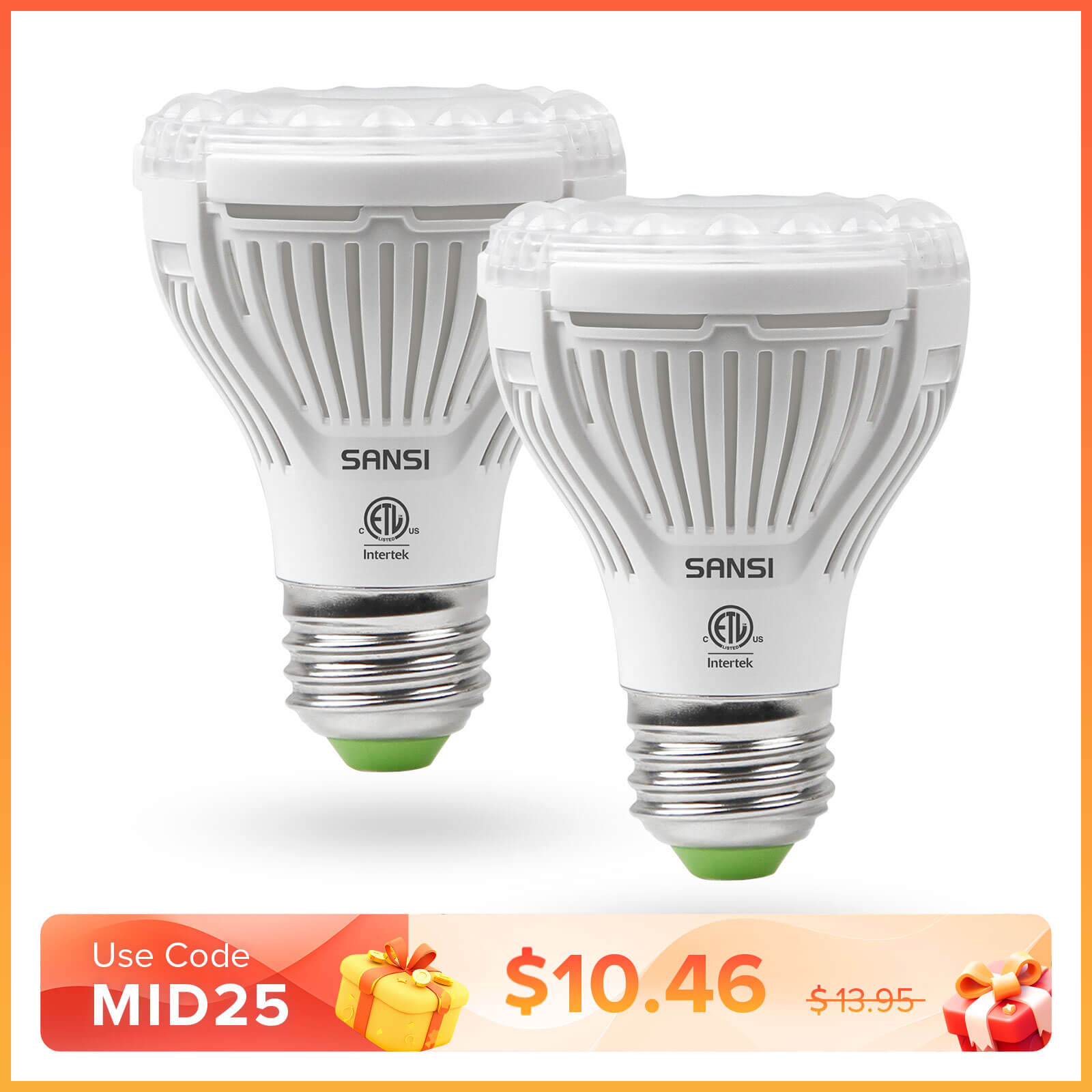 PAR20 10W LED Grow Light Bulb | Lumimuse