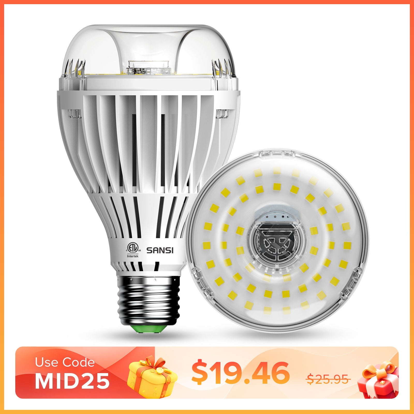 A21 24W LED Grow Light Bulb | Lumimuse