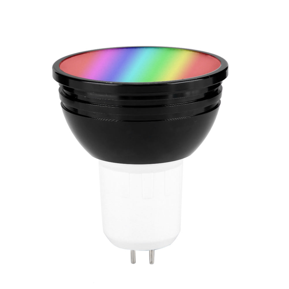 AC85V-265V GU5.3 6W RGB+CW WiFi Smart LED Light Bulb | LumiMuse