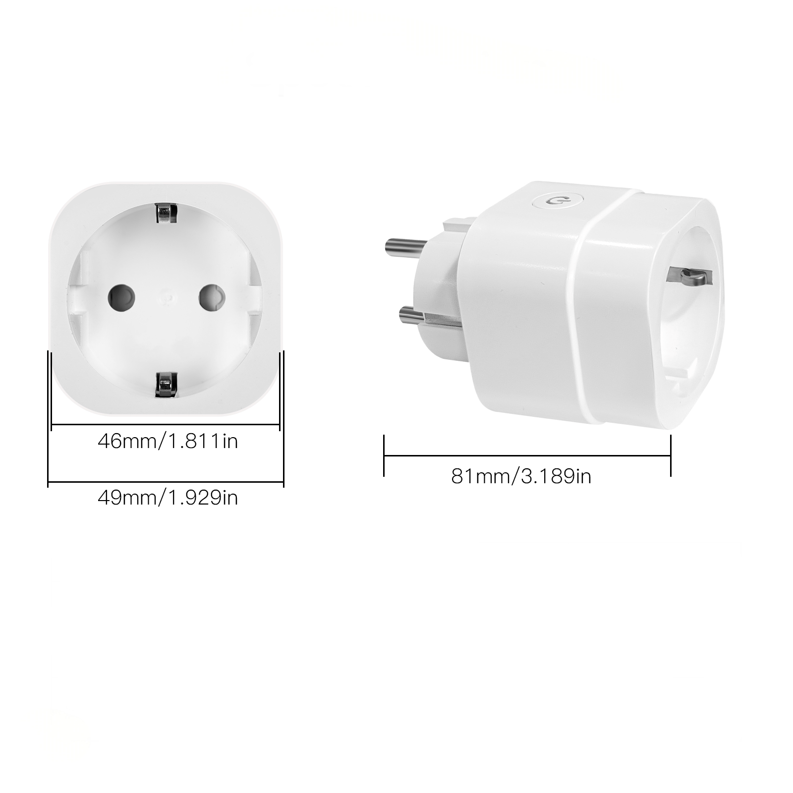 Energy Monitoring Smart Zigbee Plug Work as Repeater Range Extender EU/UK