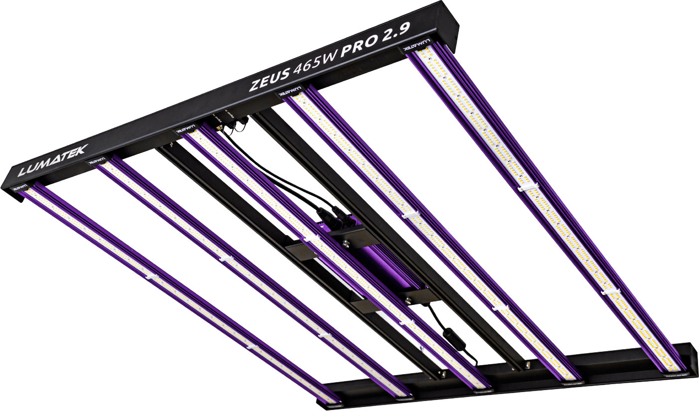 Lumimuse Zeus Pro 465w LED Grow Light - 2.9umol