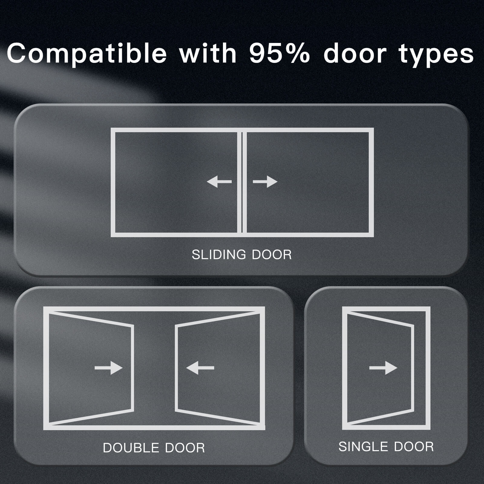 LumiMuse WiFi Smart Narrow Side Fingerprint Coded Door Lock Remote Control Waterproof Two Handle Optional