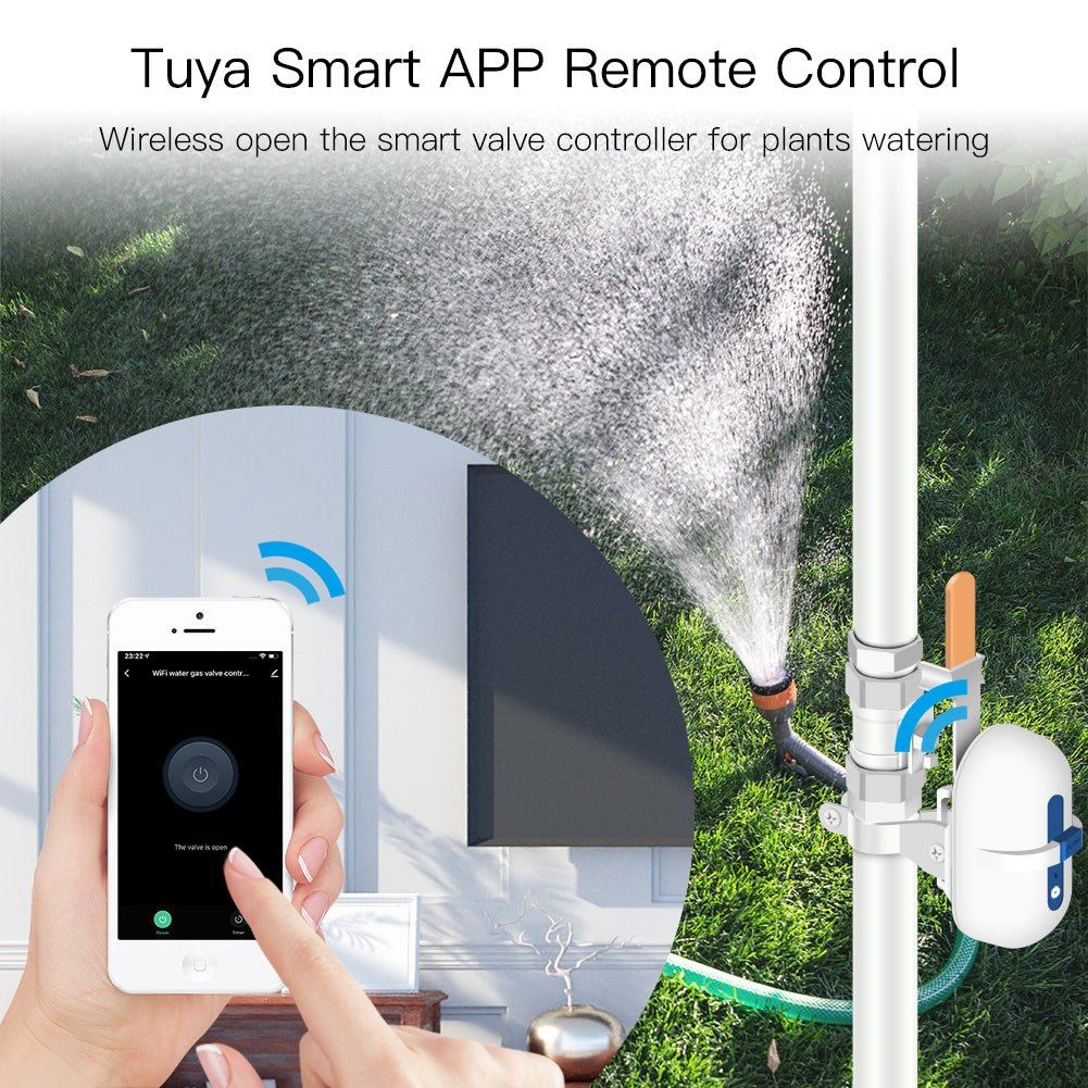 WiFi Smart Water Gas Valve Controller Pipeline Auto Shut OFF