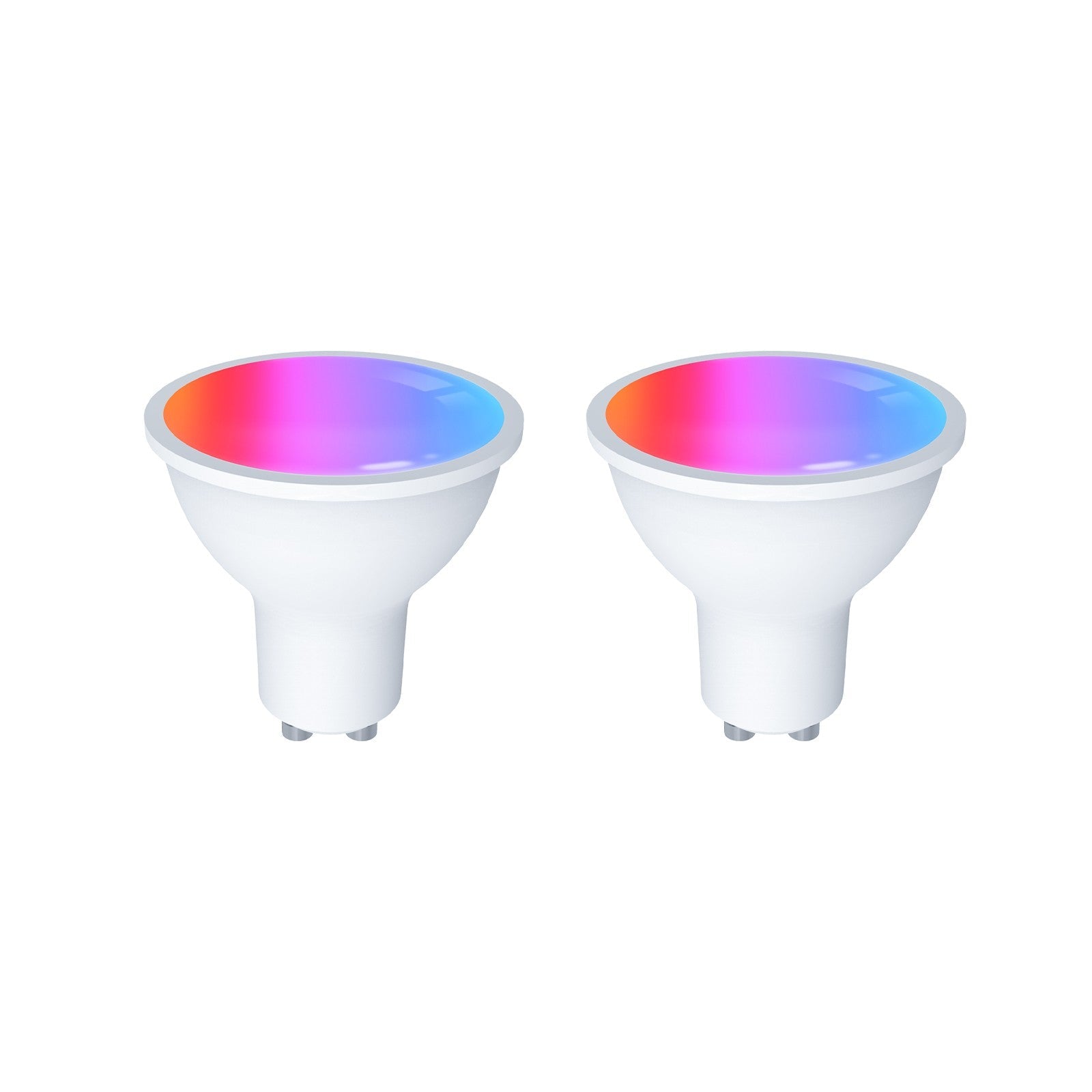 Tuya GU10 Matter WiFi Smart LED Bulb with Voice Control, Dimmable 5W Light 2700-6500K RGB Colors