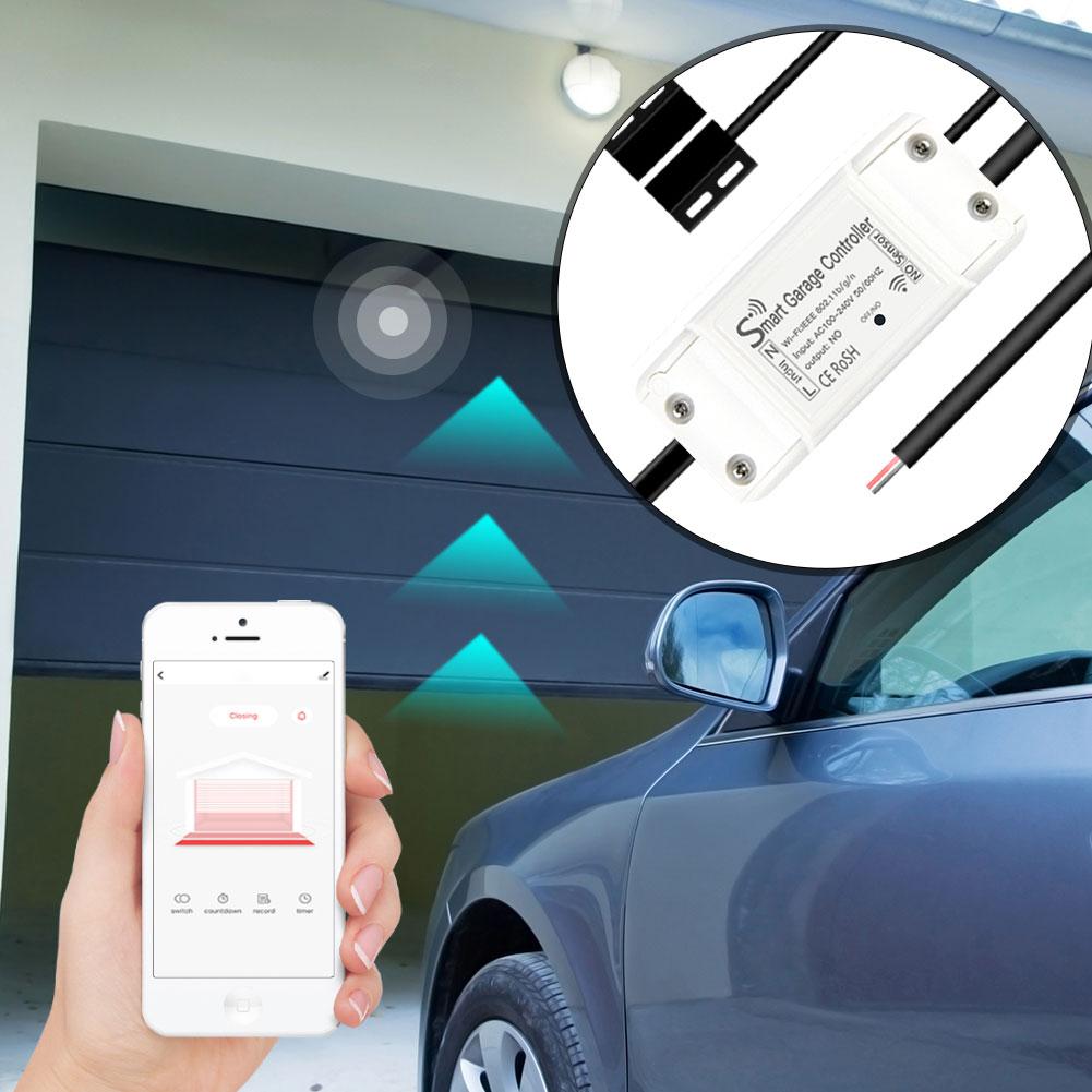 WiFi Smart Garage Door Opener Controller Remote Wireless Relay DIY Module