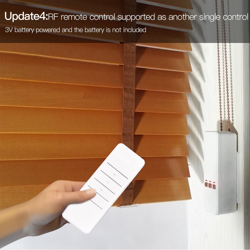 WiFi Smart Motorized Chain Roller Blinds Shade Shutter Drive Electric Curtain Motor RF Remote Automation Kit