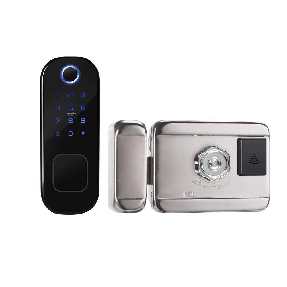 Wifi Tuya Smart Door Lock Fingerprint Digital Password Lock | LumiMuse