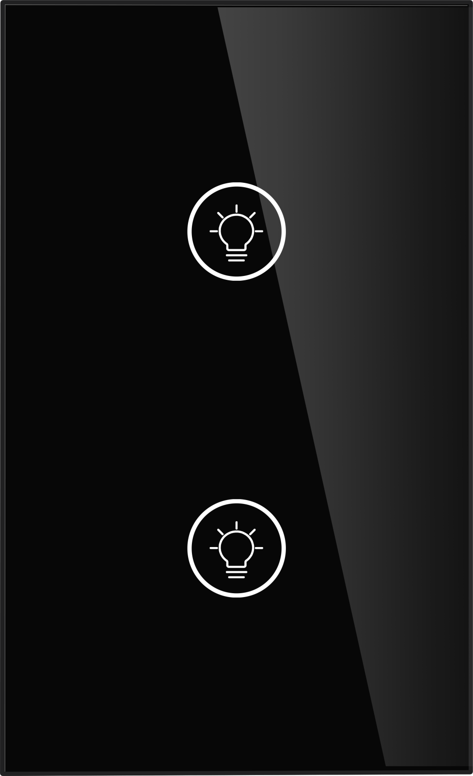 ZigBee Smart Dimmer Switch, Multi-gang Smart Light Dimmer Switch, US Single Pole Neutral Wire Required