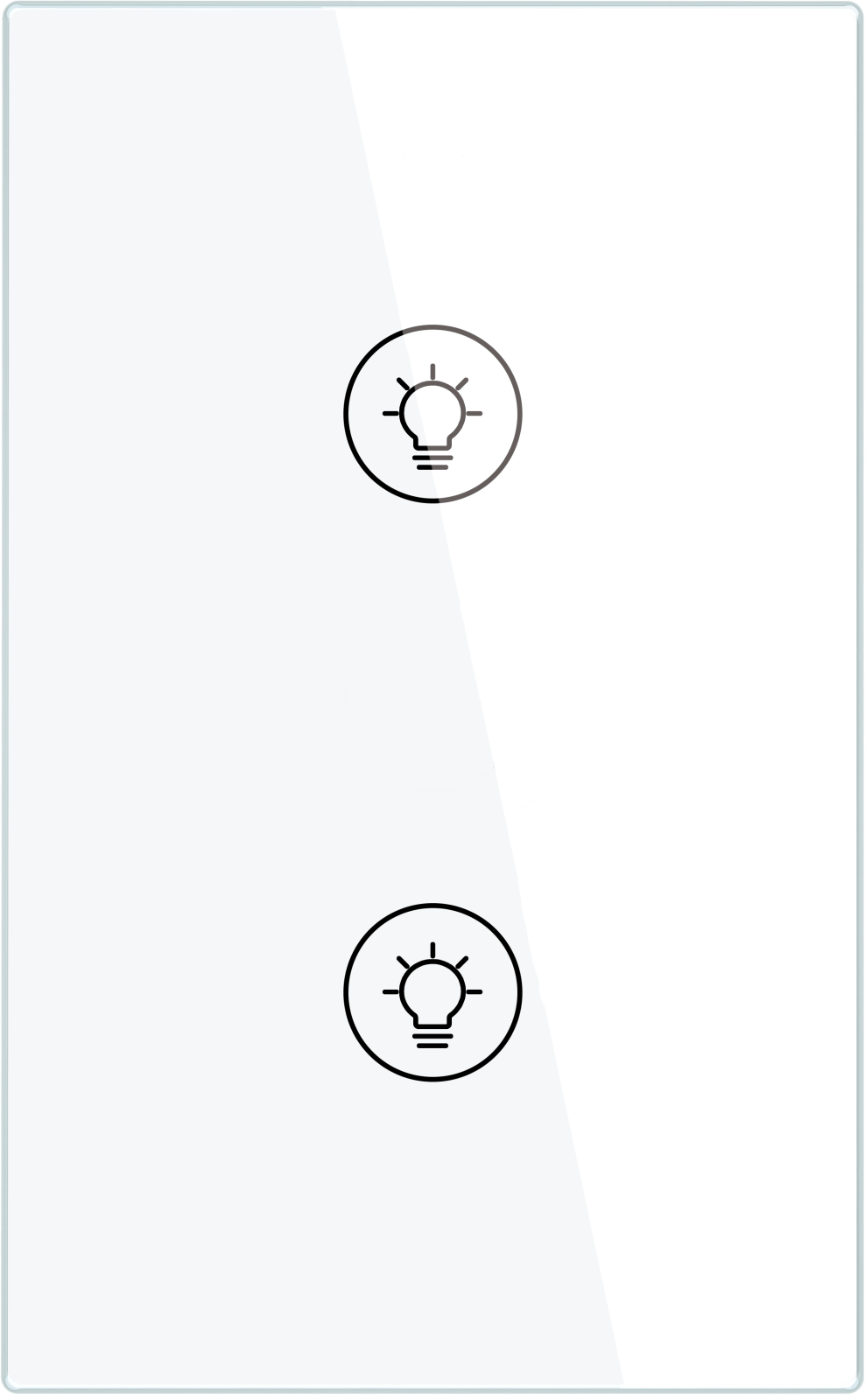 ZigBee Smart Dimmer Switch, Multi-gang Smart Light Dimmer Switch, US Single Pole Neutral Wire Required