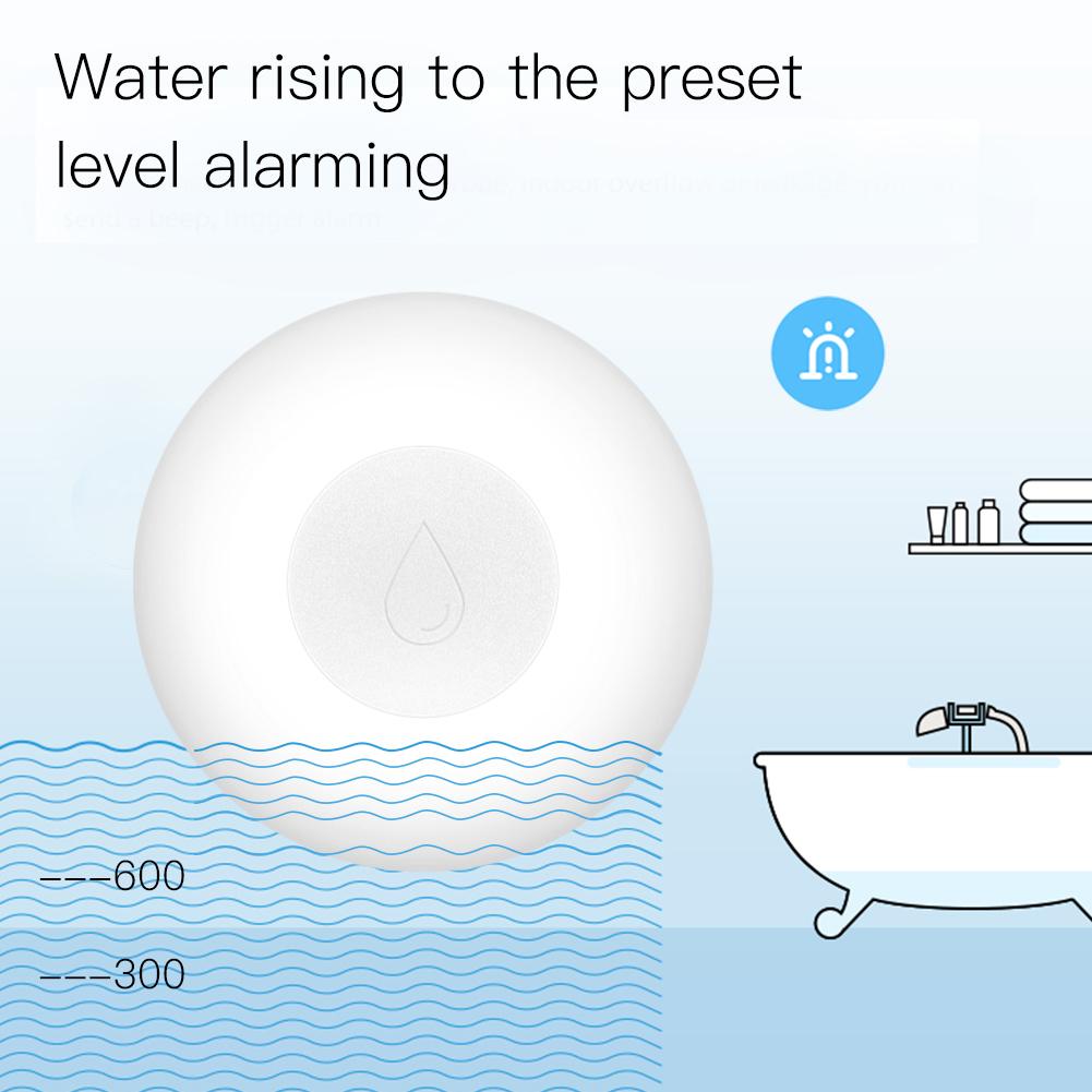 ZigBee Flood Sensor Water Leakage Detector 2MQTT Setup Available