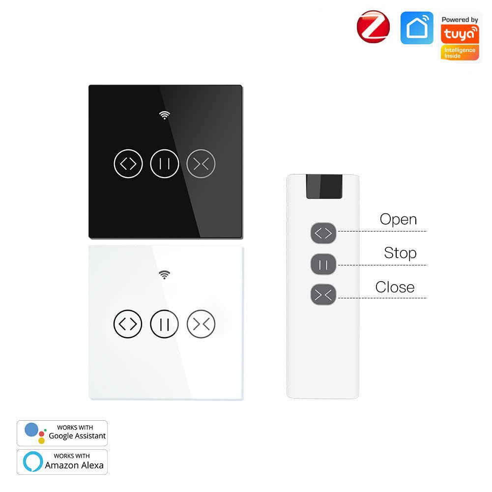 LumiMuse ZigBee Curtain Switch Smart Touch RF Roller Blinds Shutter Switch EU