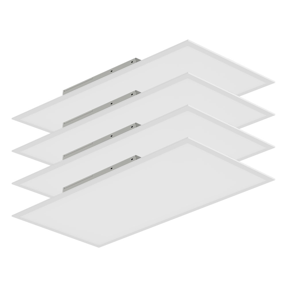 2x4 LED Panel Light - 6300 Lumens - Dimmable - Pack of 4 - Lumimuse