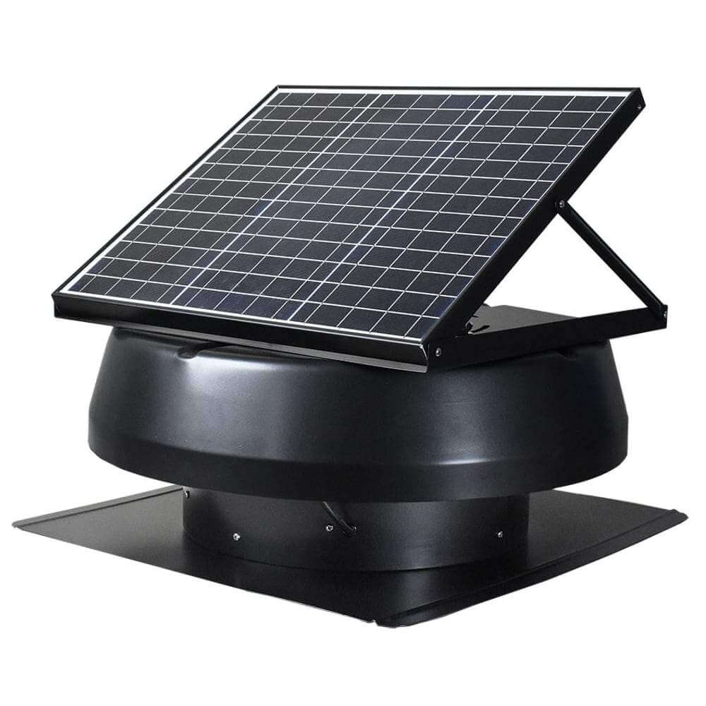 30 Watt Solar Roof Mount Attic Fan - Lumimuse