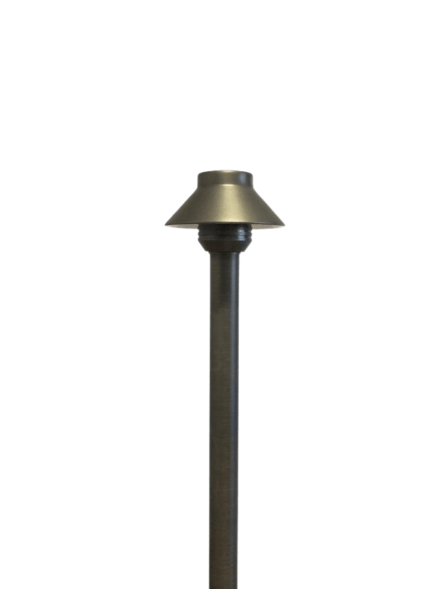 Professional Series | Heavy Duty Brass | Wired Pathway Light (Slim) - Lumimuse