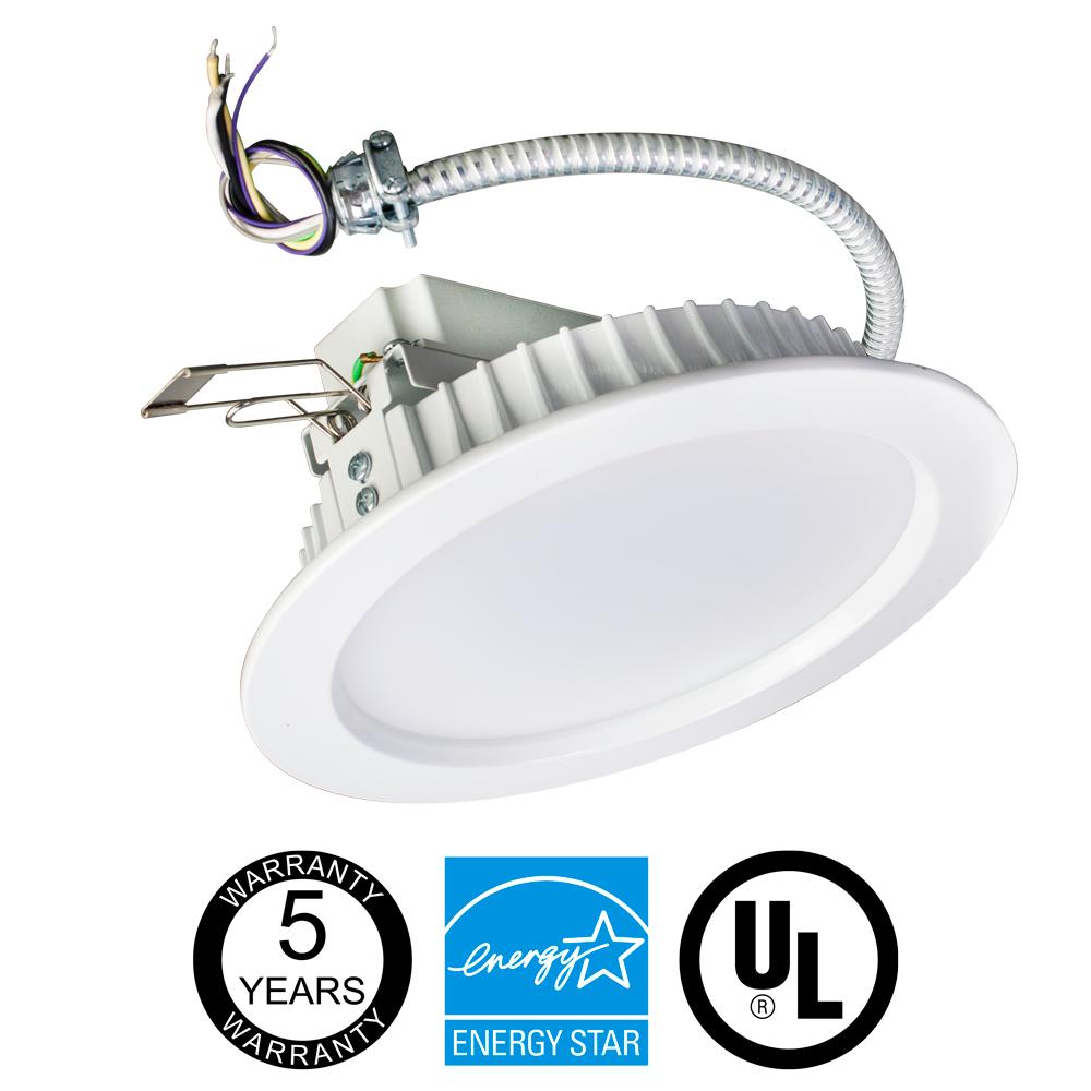 LED Recessed Downlight - 8 Inches - 22W - 1800 lumens - 3000K - Lumimuse