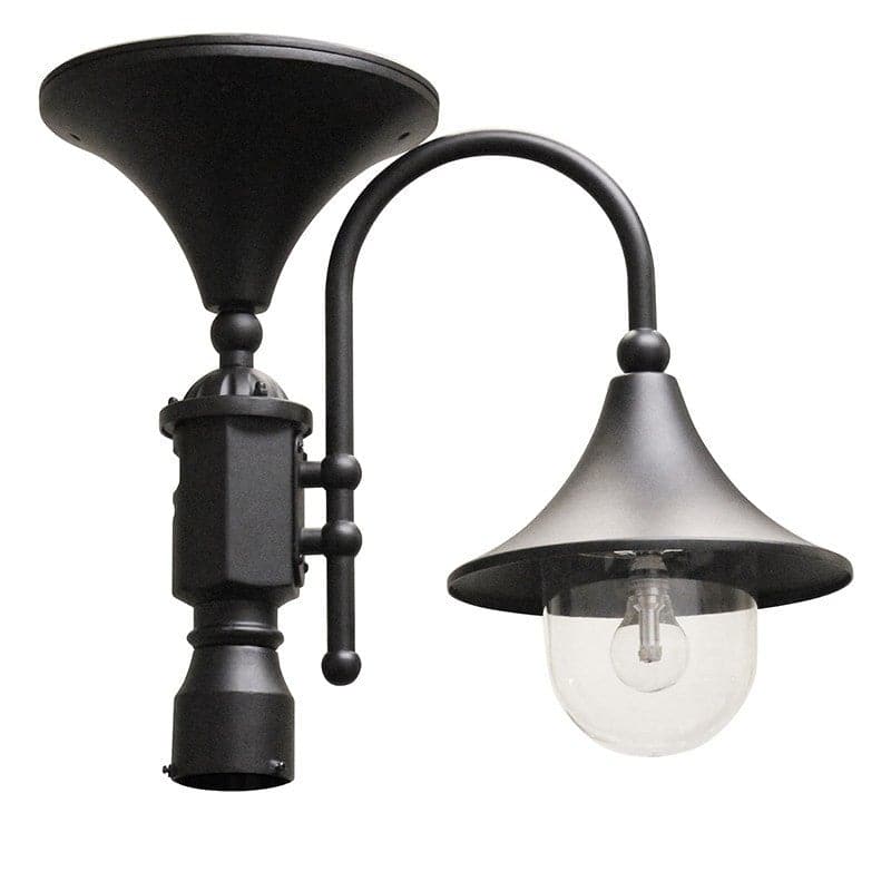 Everest Solar Lamp Pole Mount - Lumimuse