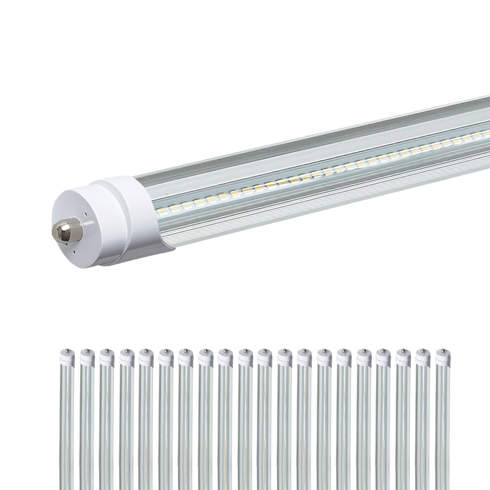 20-Pack 8Ft LED T8 Tube Light - FA8 Base - 42W - 6720 lumens - 5000K - 110W Equal - Lumimuse