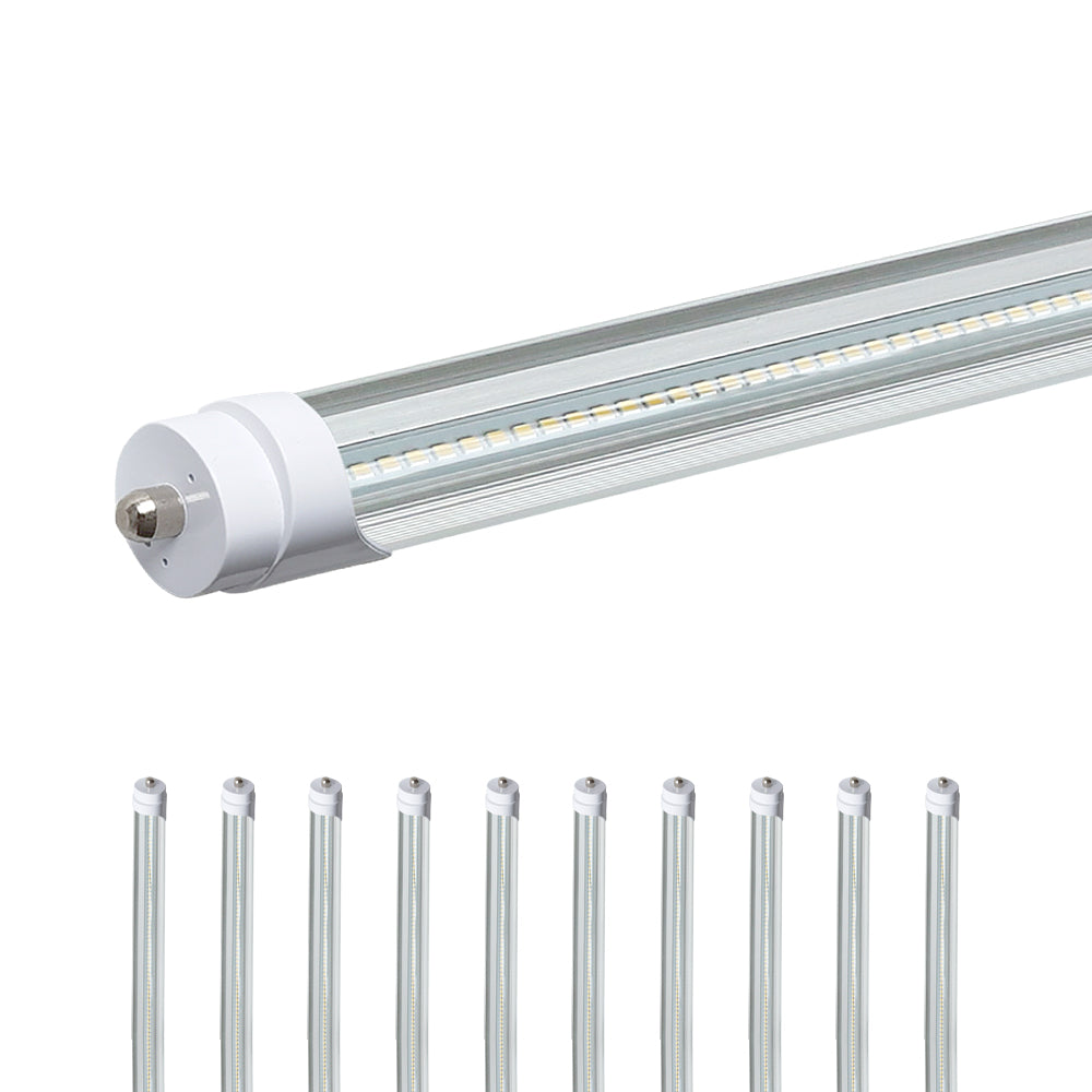 T8 8ft Ballast Bypass LED Tube Light FA8 or R17D Base - 42W - 6720 lumens - 5000K - 110W Equal - Lumimuse