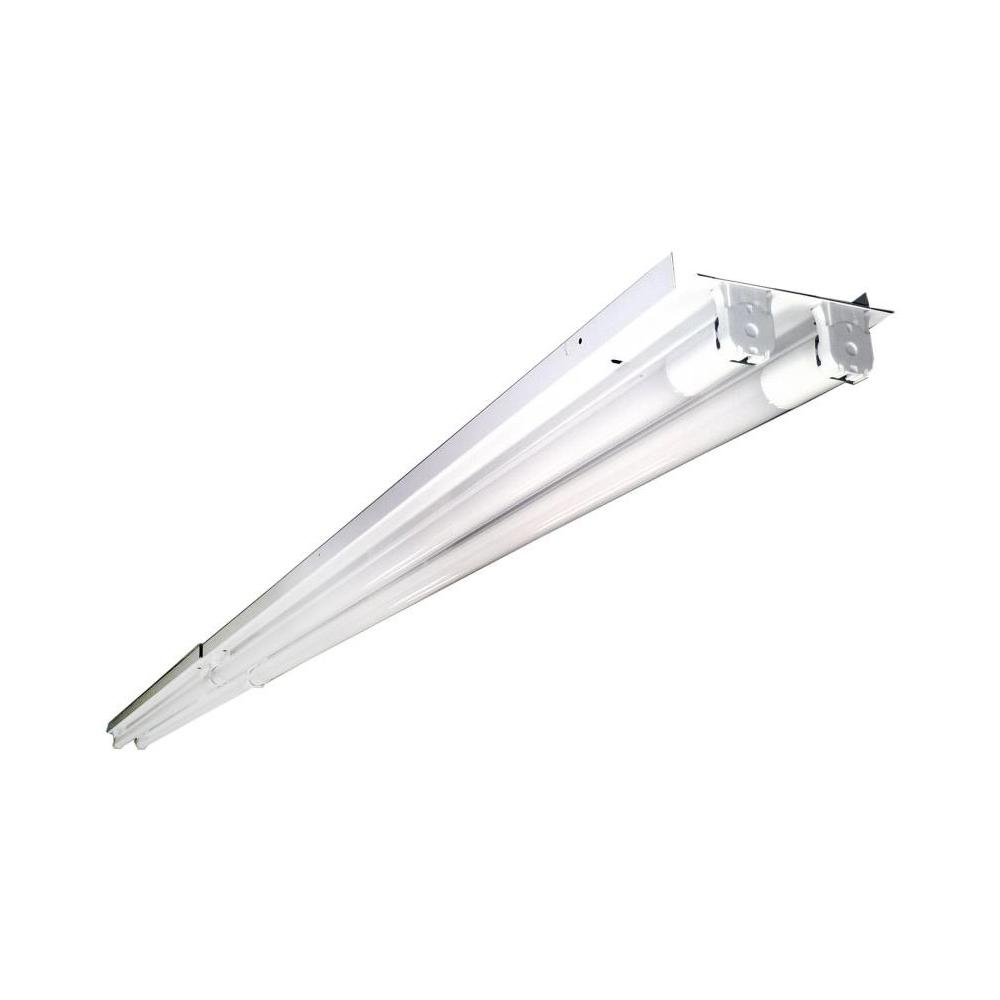 LED Retrofit Kit Converts 2 Lamp 8Ft Fluorescent Strip Light Into 4 4ft LED Tubes 64W 8800 lumens 5000k - Lumimuse