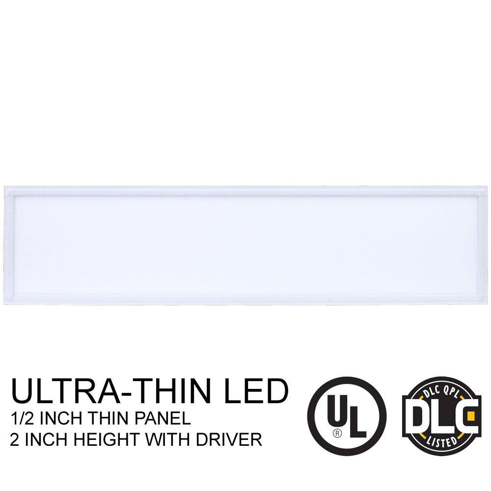 1x4 LED Flat Panel Light - 40W - 4200 Lumens - 4000K - Lumimuse