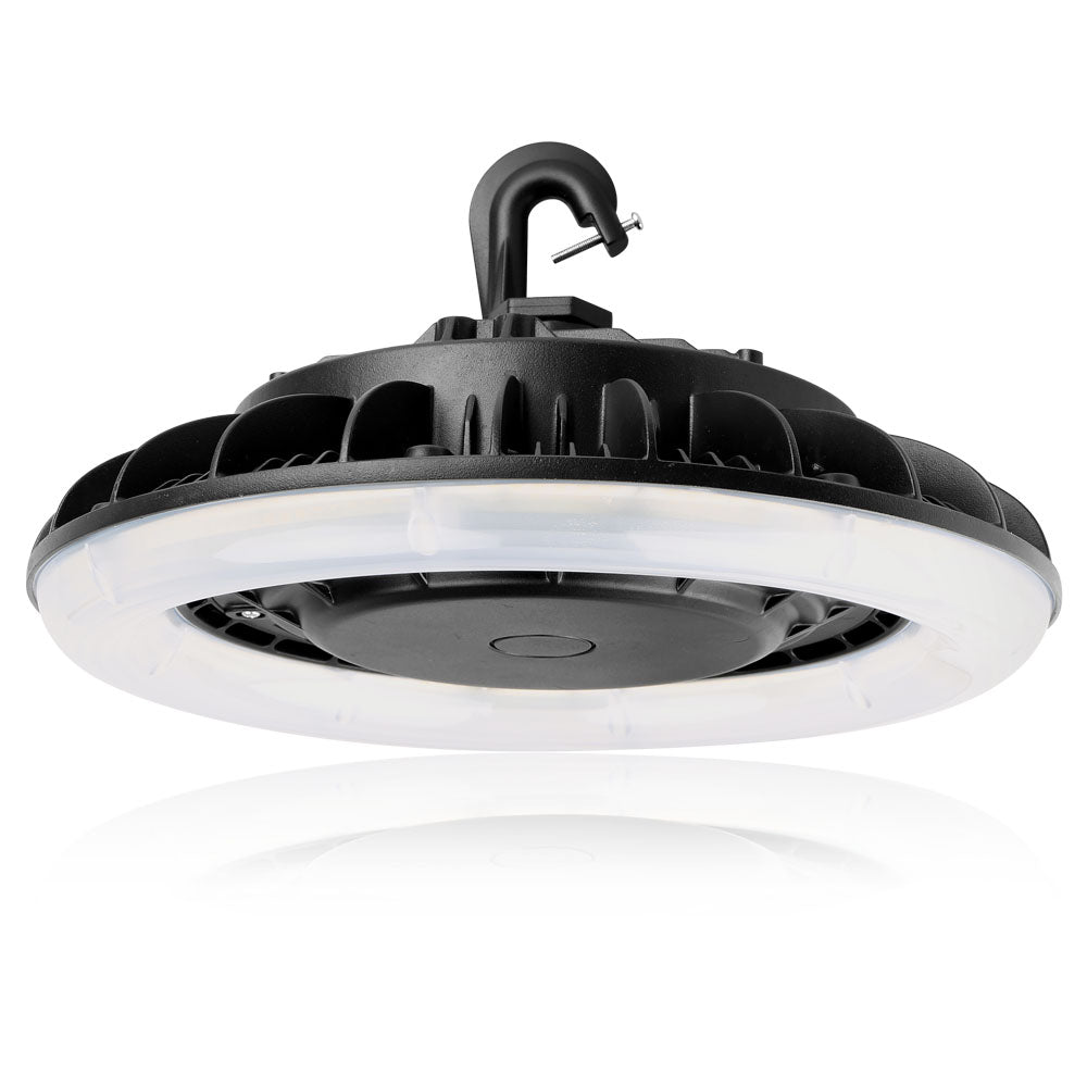 Round LED Bay Light With Frost Lens - 67W - 9100 Lumens - 5000K - 250W Equal - Lumimuse