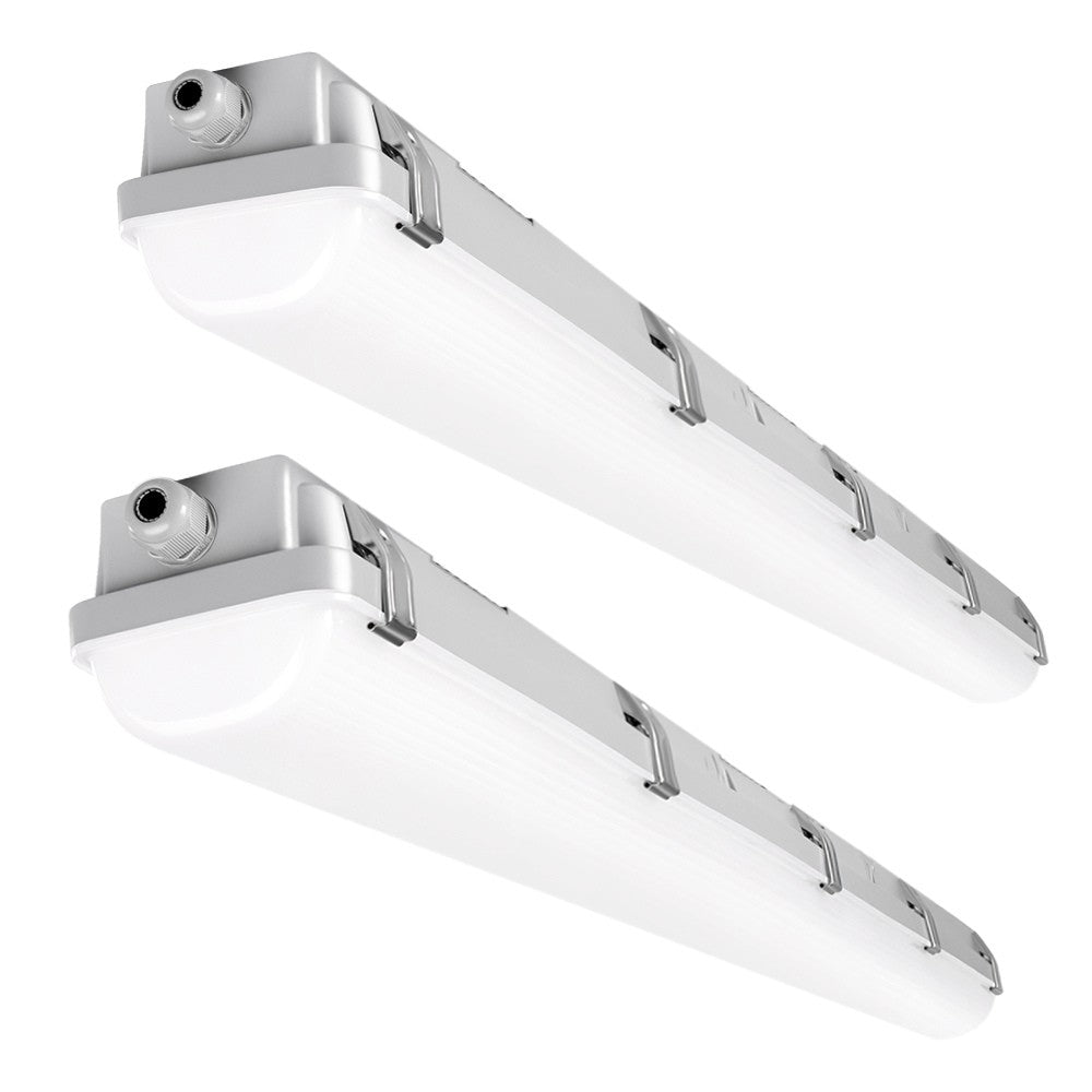 4ft Vapor Tight LED Light Fixture - 50/40/30W - 6500 lumens - Lumimuse