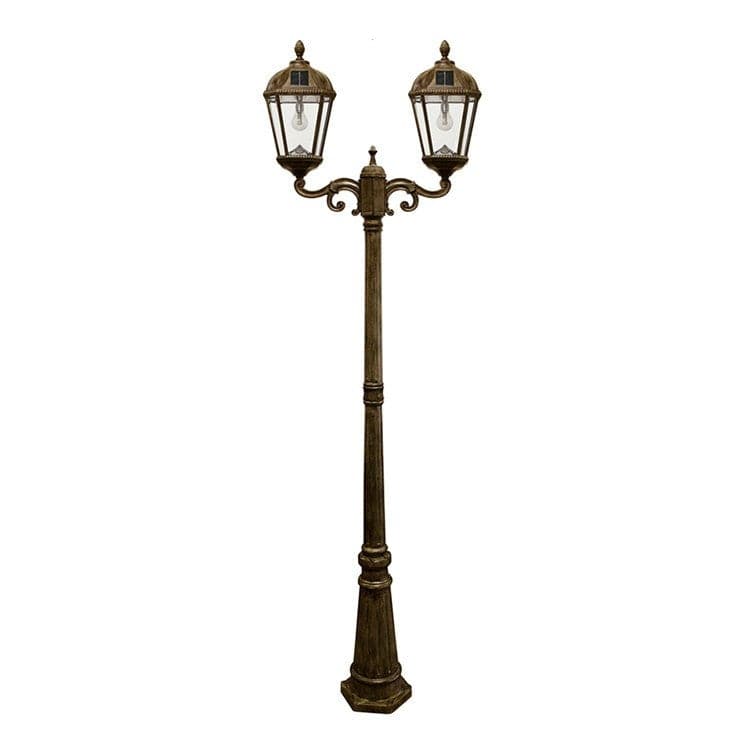 Lumimuse Royal Solar Lamp Post - Double