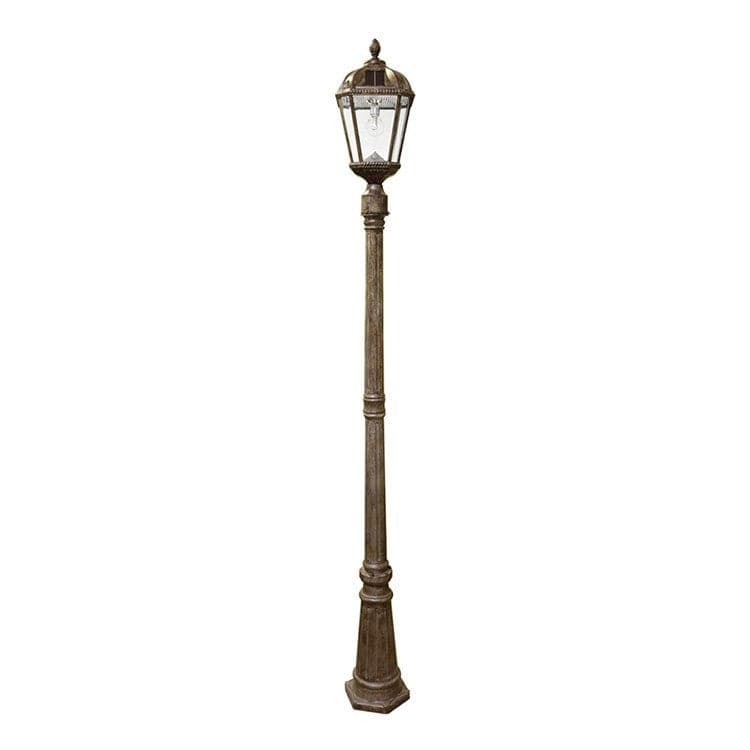 Lumimuse Royal Solar Lamp Post in Weathered Bronze