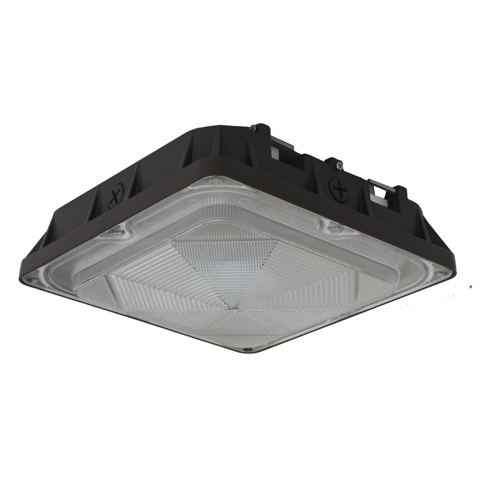 LumiMuse LED Canopy Light - 44W - 120-277V - 4948 Lumens - 5000K - 150W Equal